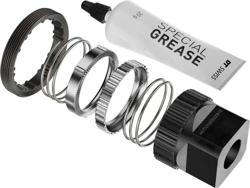 Révision de moyeu VTT avec le kit DT Swiss DEG90T DF0/10/20 Argent