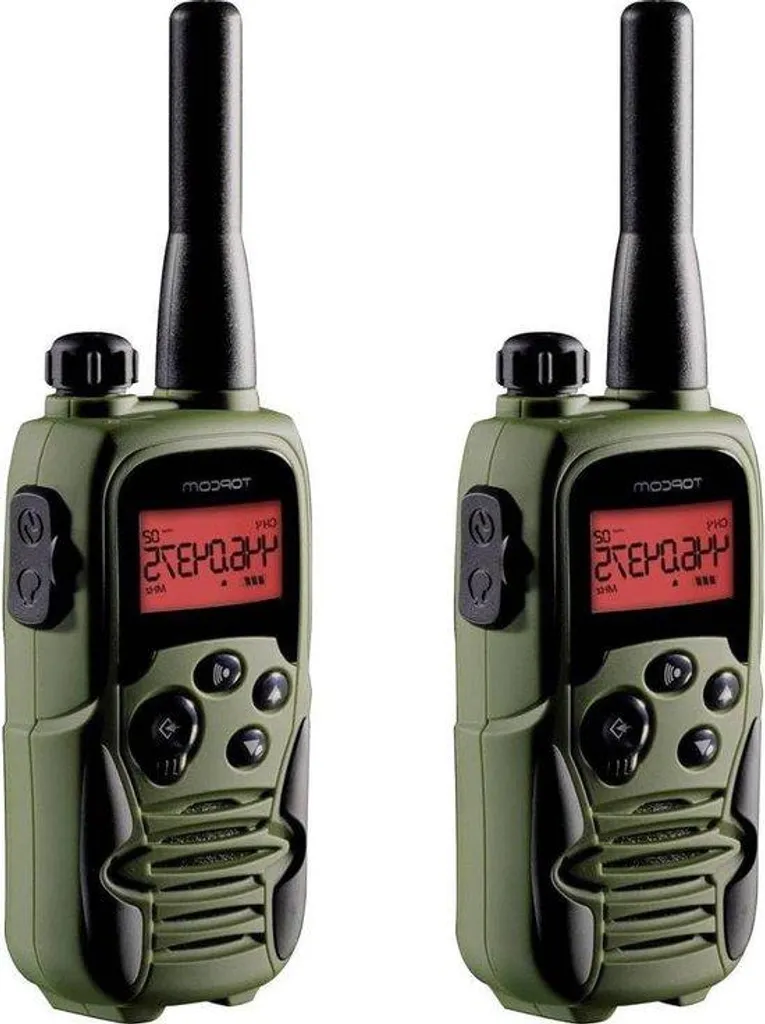 Radio 10 km avec sifflet de survie et réglage du volume - Vert Olive