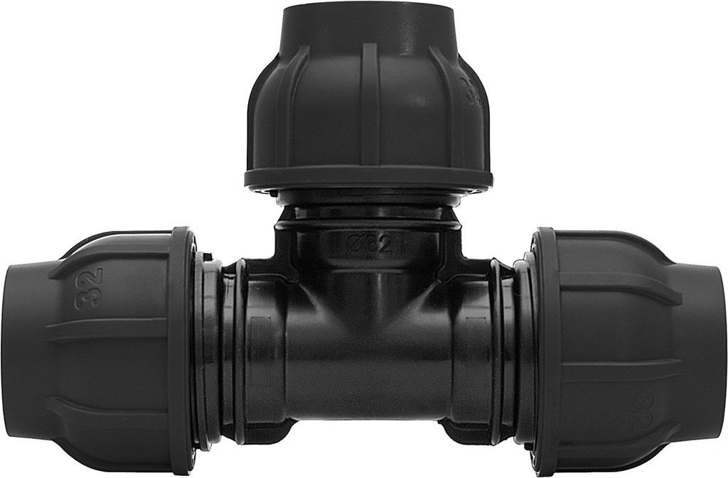 Gebo-Plast Klemmverbinder T-Stück Ø 63 x 63 x 63 mm - DN 50