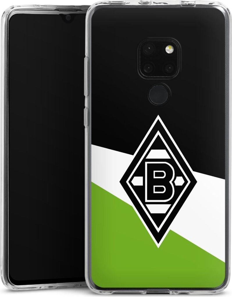 DeinDesign Handyhülle für Huawei Mate 20 Silikon Hülle Case Smartphone Schutzhülle Borussia Mönchengladbach Gladbach Offizielles Lizenzprodukt