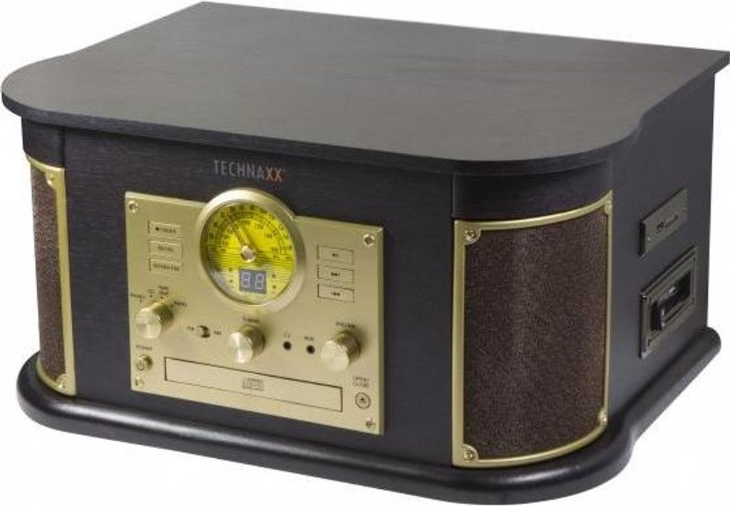 Technaxx TX-103 Giradischi con trasmissione a cinghia Nero Immagine del prodotto 