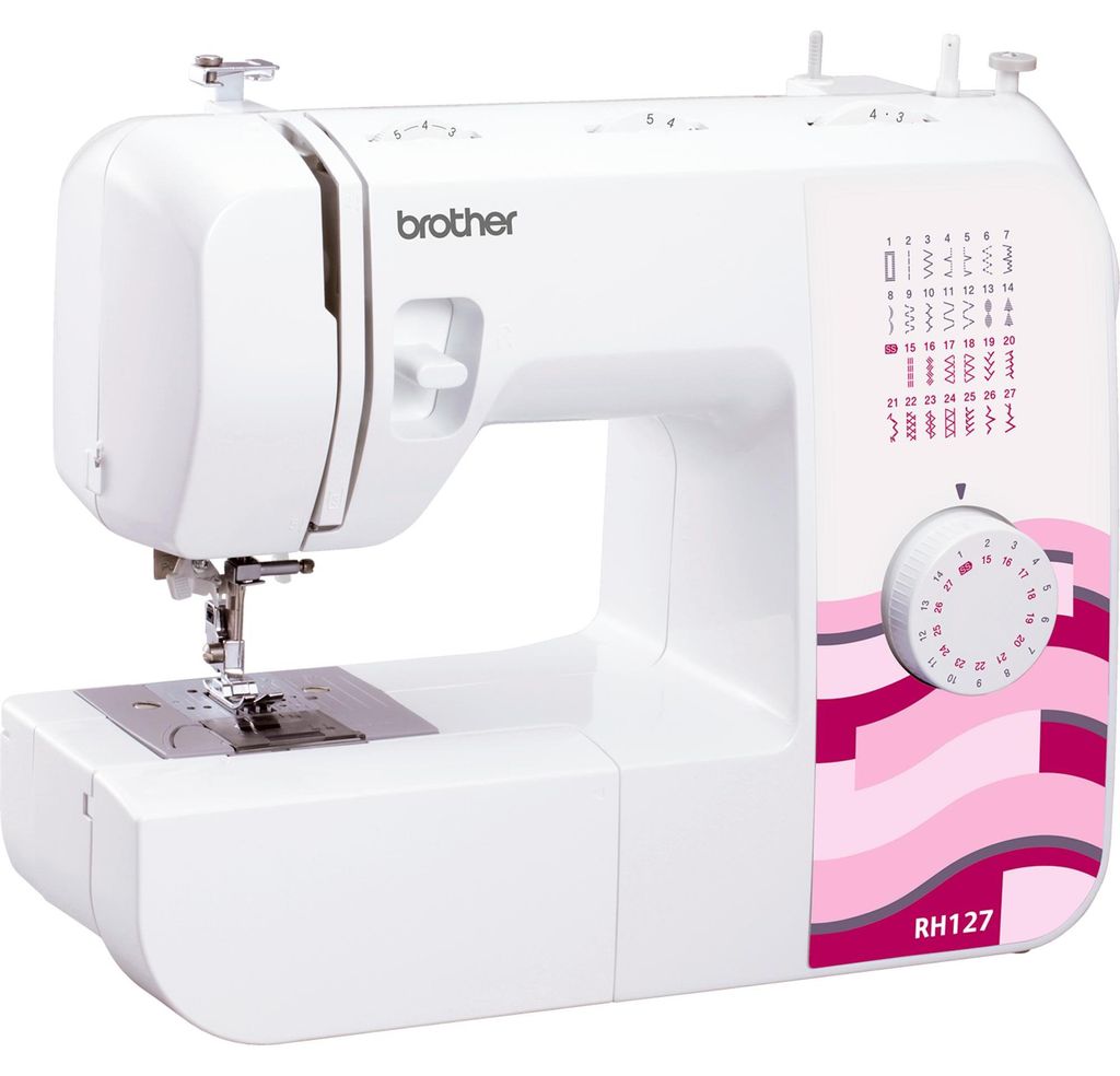 Brother RH127, Weiß, Automatische Nähmaschine, Nähen, Produktbild 