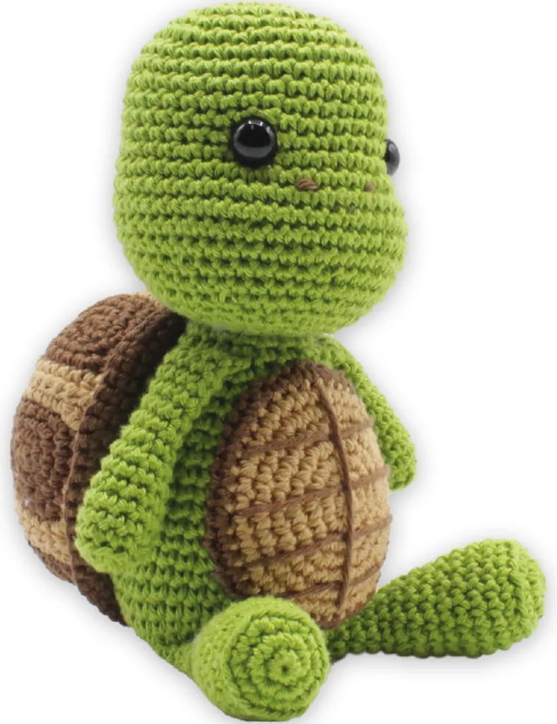 Kit Crochet Amigurumi Tortue de Siem Hardicraft 24cm Coton HC-40IC068