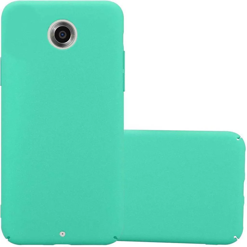Cadorabo custodia protettiva per Motorola Google NEXUS 6 custodia in verde Custodia rigida per telefono cellulare cover