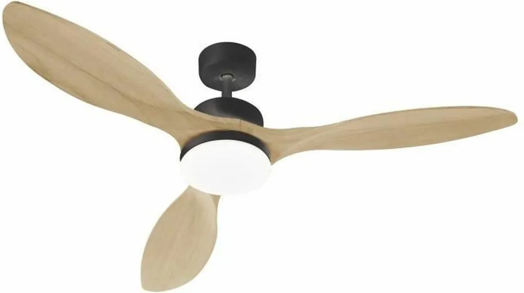 Ventilateur de Plafond 100W Noir Ø 137 cm FARELEK Puissant et Design