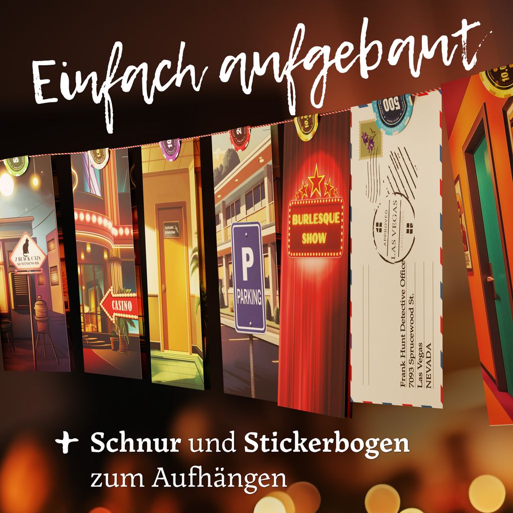 CRIMECASES Krimi Rätsel Adventskalender 2024 "Der Vegas Produktbild 3