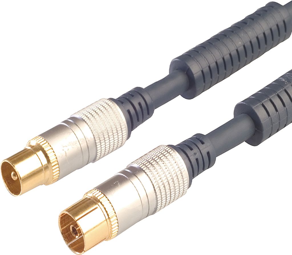 shiverpeaks PROFESSIONAL Antennenkabel Koaxstecker
