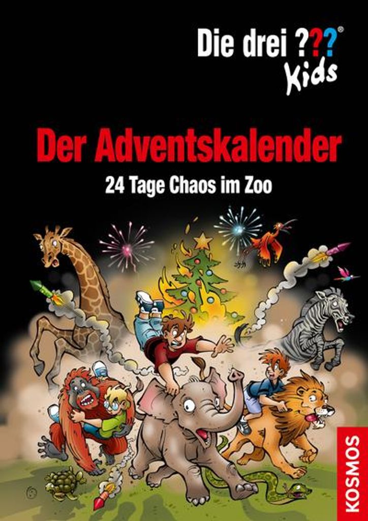Die drei ??? Kids, Der Adventskalender: 24 Tage Chaos im Produktbild 
