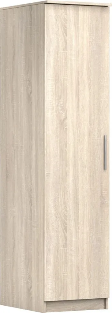 Petit meuble de rangement Chantal 1T Sonoma - Gain de place pour studio