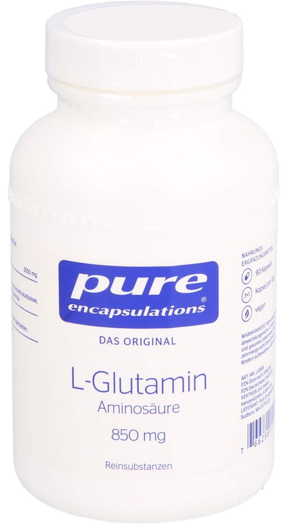 Pure Encapsulations L-Glutamine 850 mg Capsules, 90 kapsúl Obrázok produktu 
