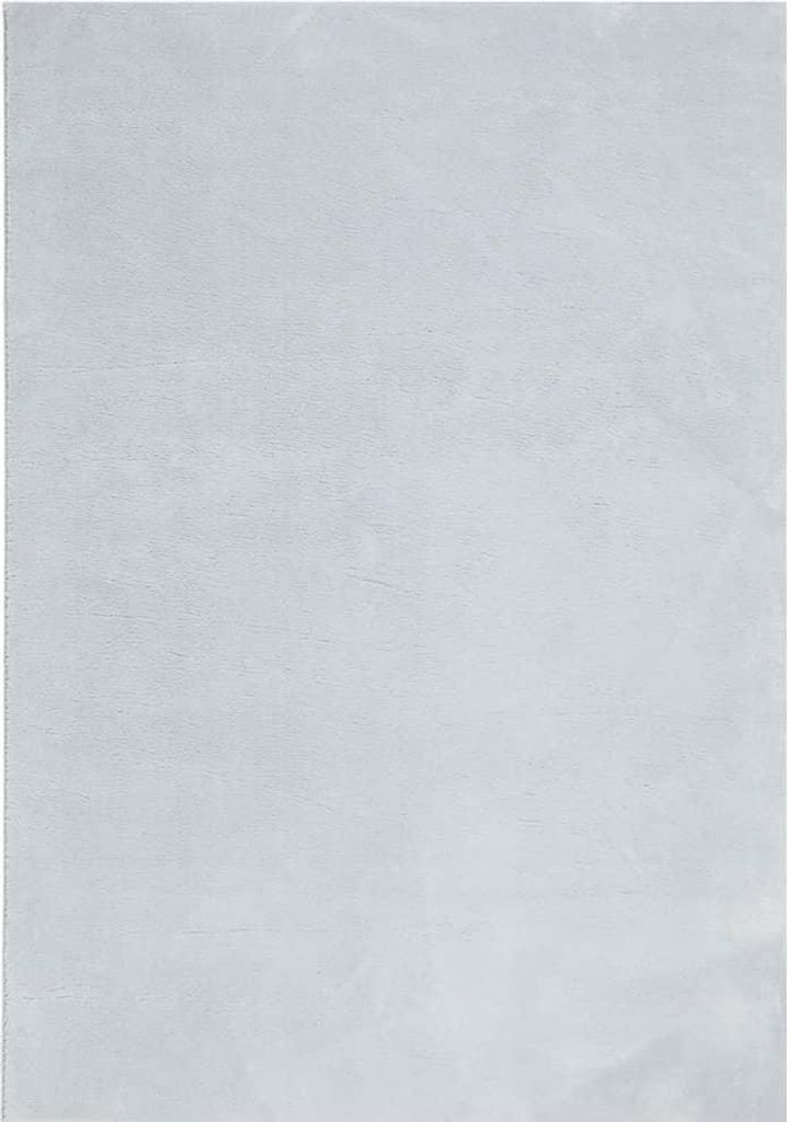 vidaXL Teppich HUARTE Kurzflor Weich und Waschbar Blau 160x230 cm