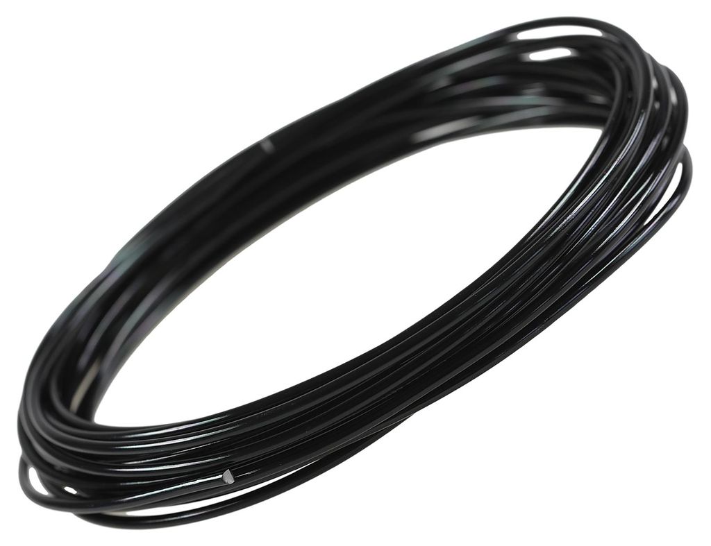 Aludraht Aluminiumdraht, 2 mm schwarz