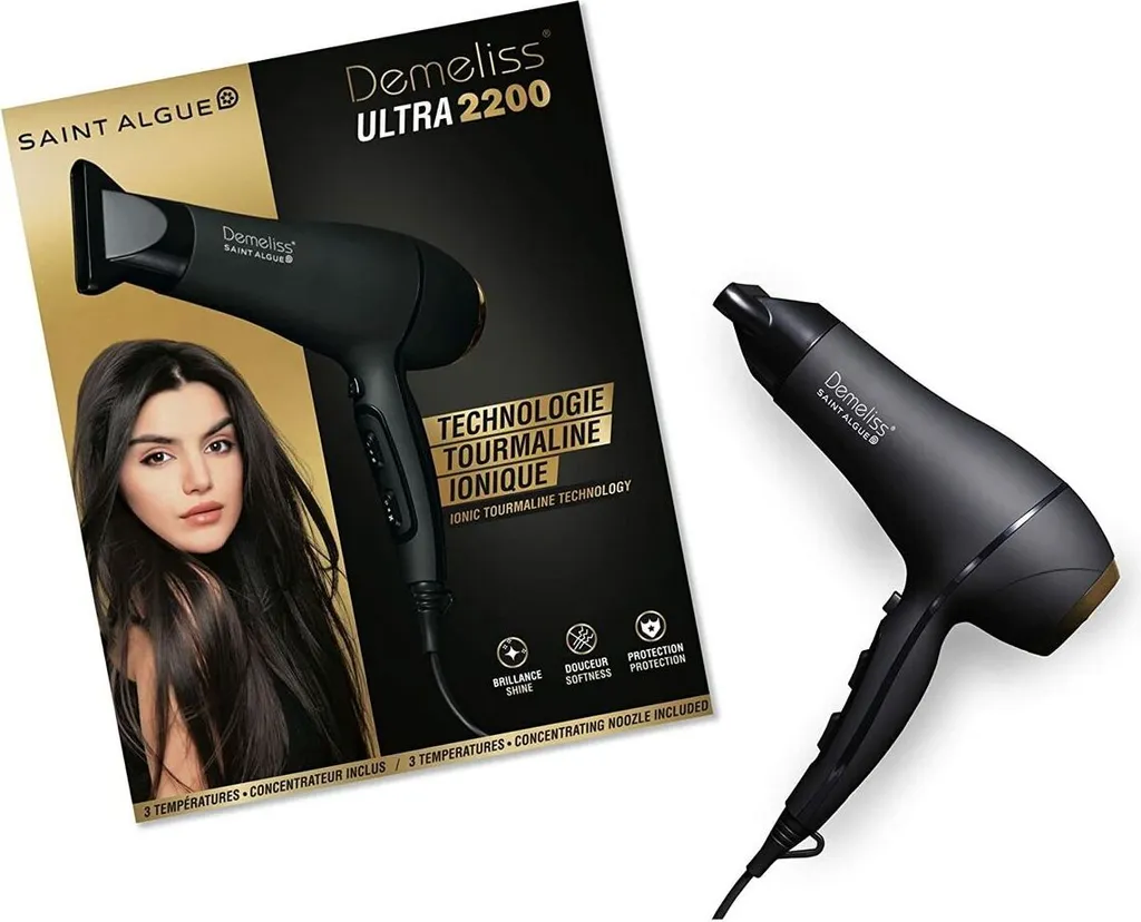 Sèche-cheveux puissant Ultra 2200 avec Diffuseur Volume Boucles - 9