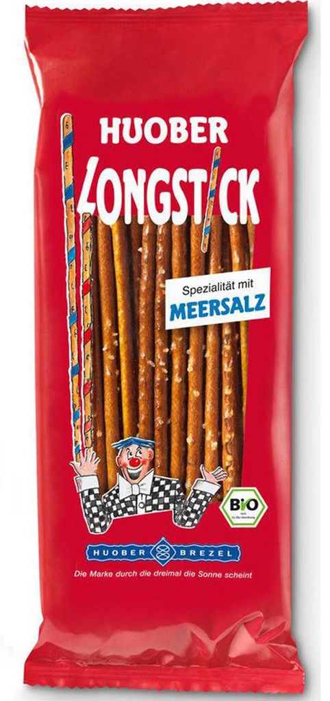 Huoberkřupavé preclíky s mořskou solí 125g Obrázek produktu 