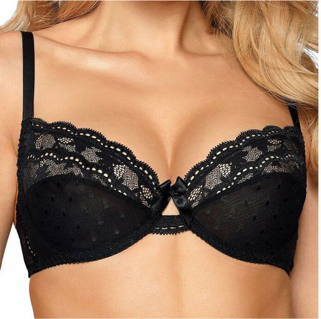 Róza - RZ LaGerta soft - bra black 75B