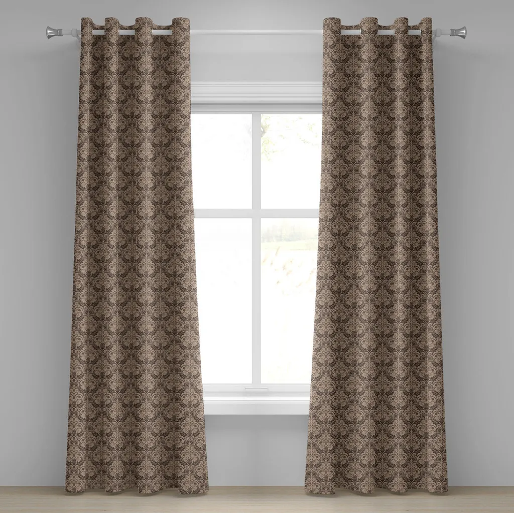 Offerta Tenda ABAKUHAUS Marrone Cacao 280x245 cm Stile Rinascimentale