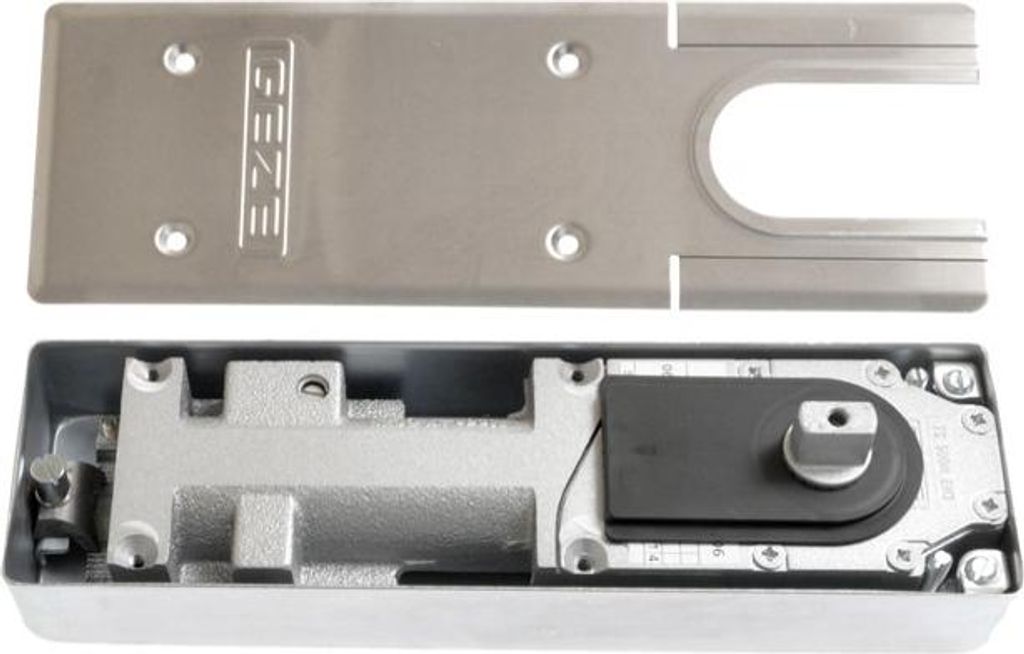 GEZE TS 500N Bodentürschließer mit 90 Grad Verriegelung Produktbild 