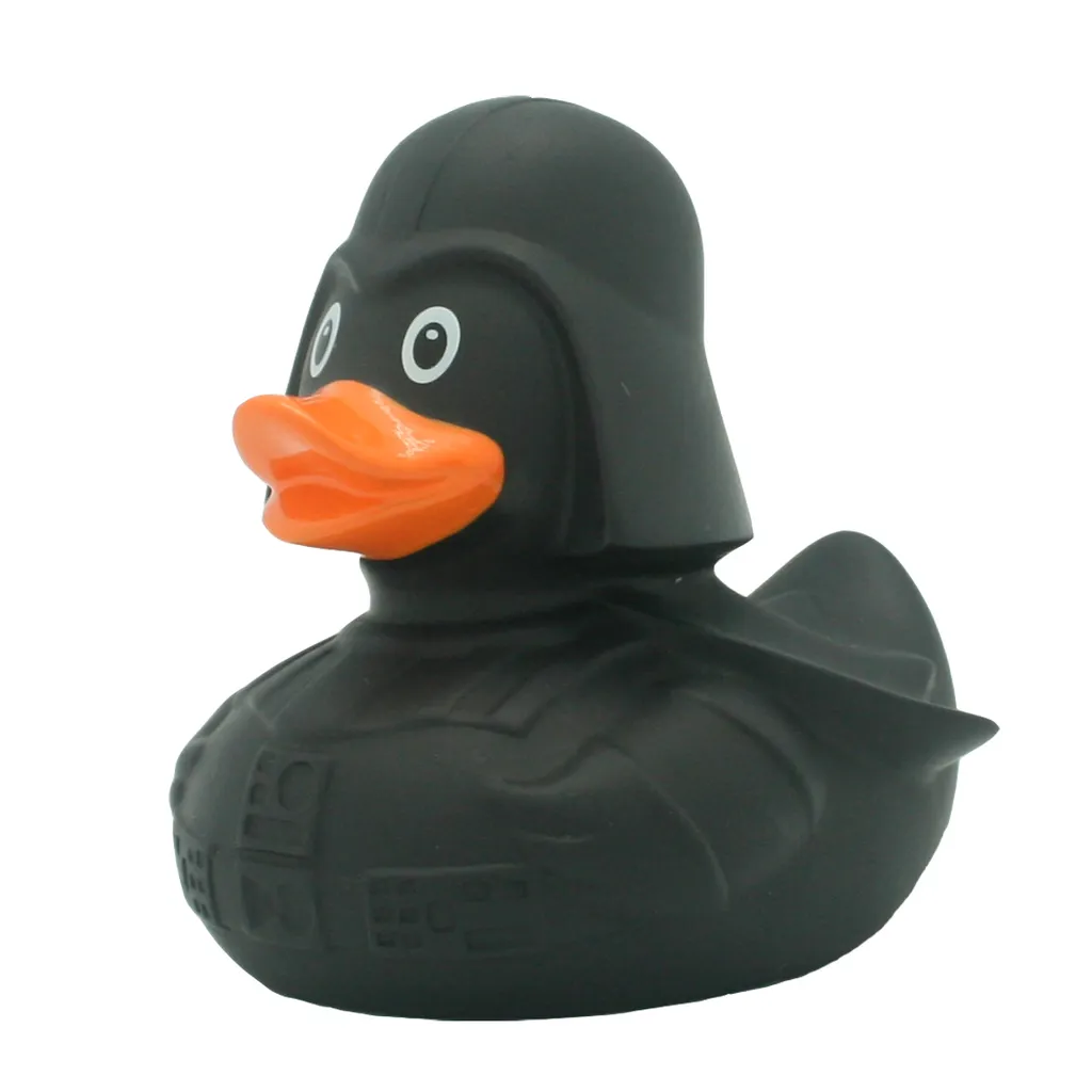 Cadeau Original : Canard de Bain LiLaLu 2074 Black Star pour Fans de Rock