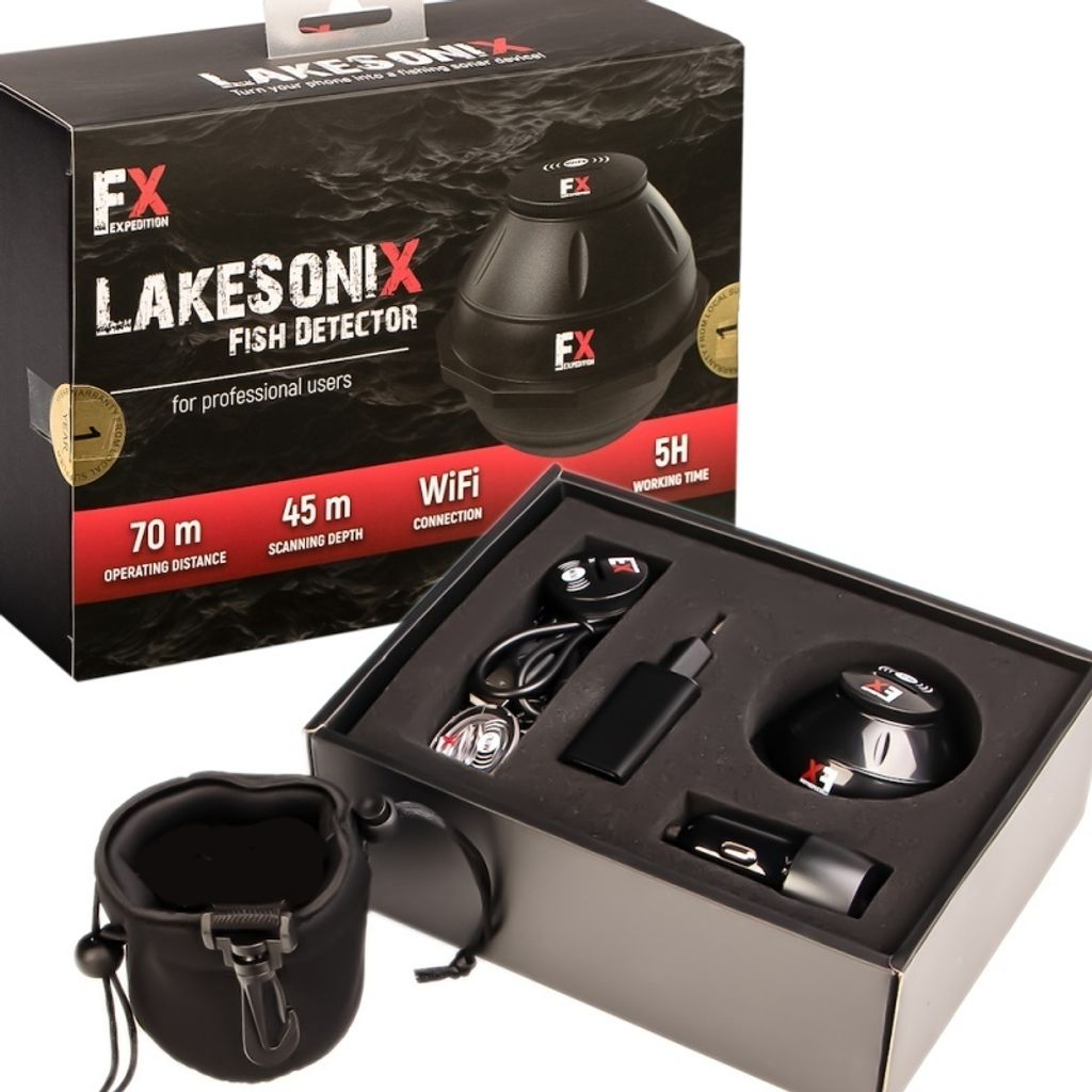 Fishing Expedition LakeSoniX - sonar Wi-Fi echosonda do Zdjęcie produktu 