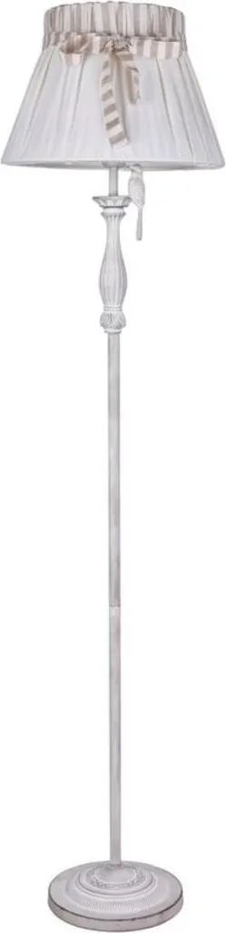Lampadaire Blanc Antique Art Nouveau Design Floral Ø 40 cm Haut 164