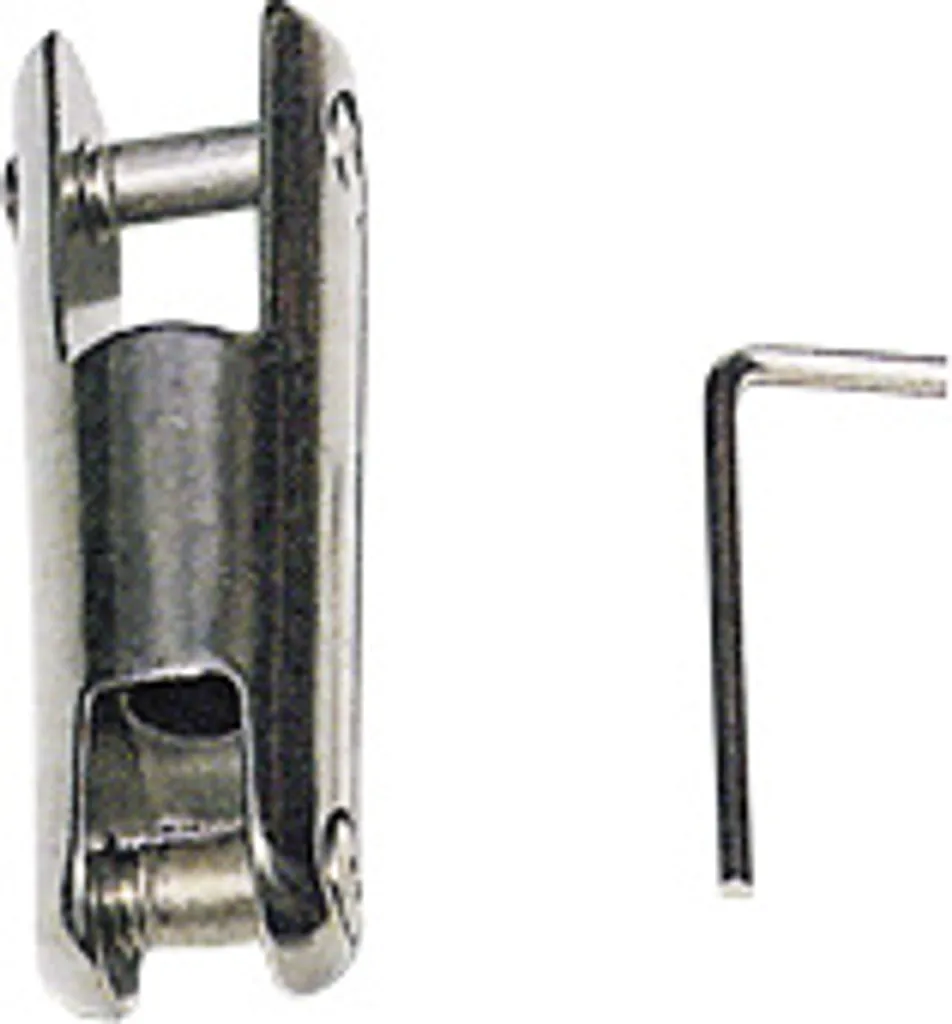 Emerillon d'ancre Allpa Niro Force courbé pour chaîne de 6-8mm Inox