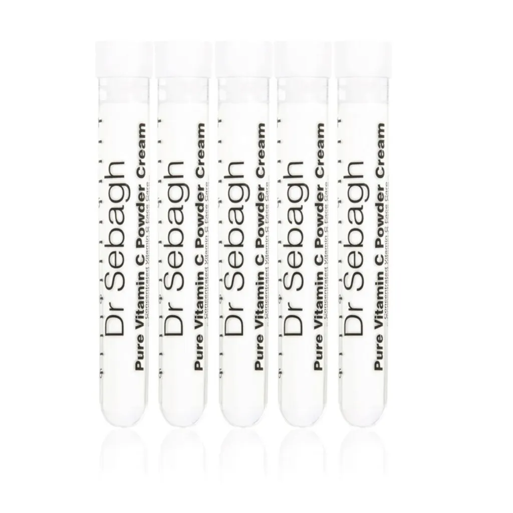 Anti-Teint Terne Dr Sebagh Pure Vitamin C Poudre Crème Visage Éclat 5pc