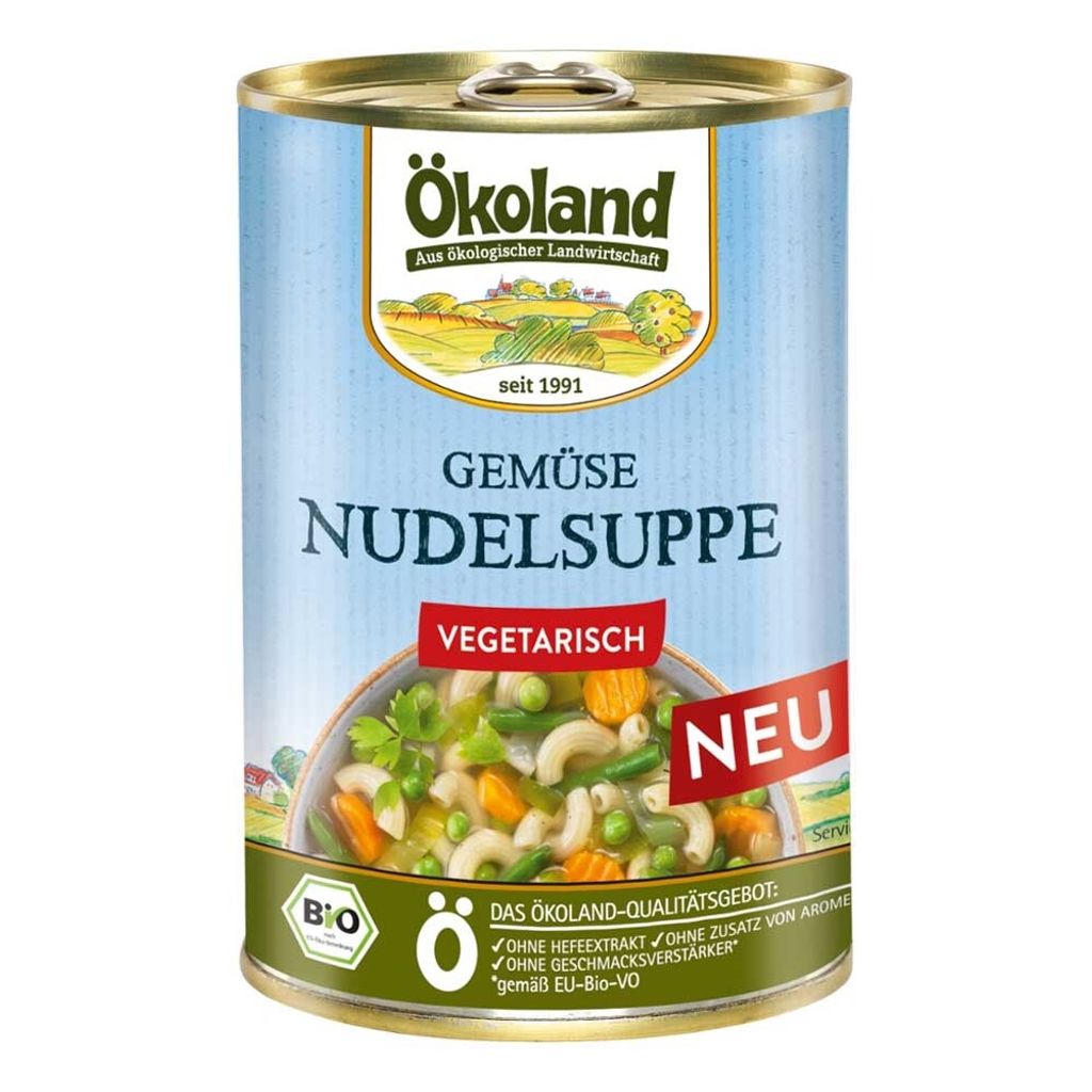 Zupa jarzynowa z makaronem 400g Zdjęcie produktu 