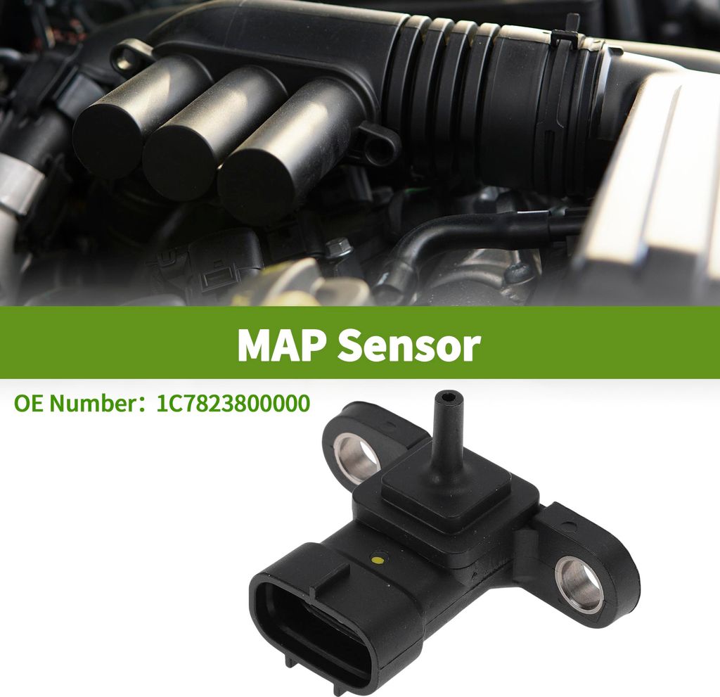 Manifold Absolute Pressure MAP Sensor Für Yamaha YFM700 Raptor 2013-2023 No.1C7823800000 1 Pc