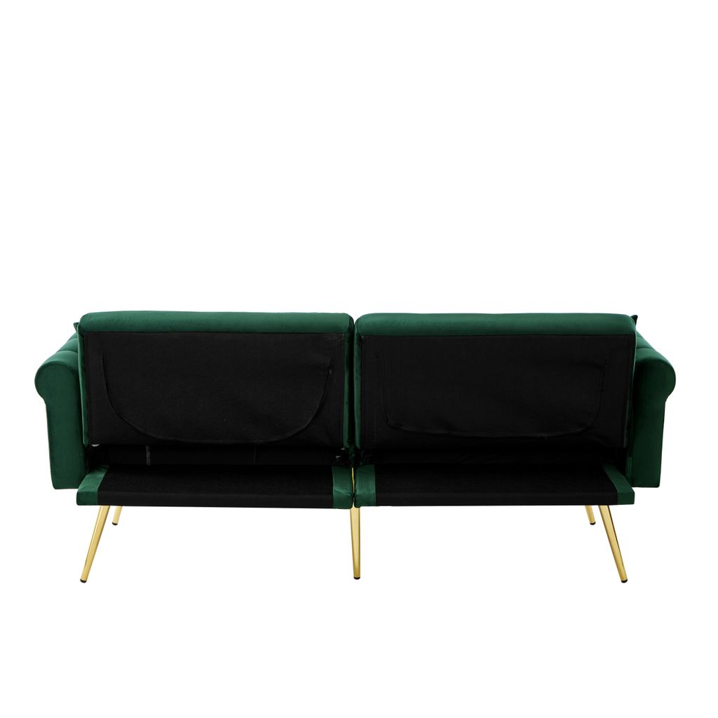 Merax 2-Sitzer Schlafsofa mit Schlaffunktion und Produktbild 