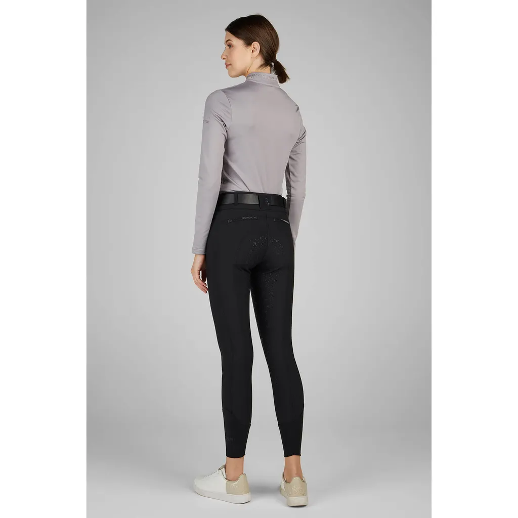 Haut technique Pikeur Selection Cloud Lilac stretch et zippé taille 42 - 6