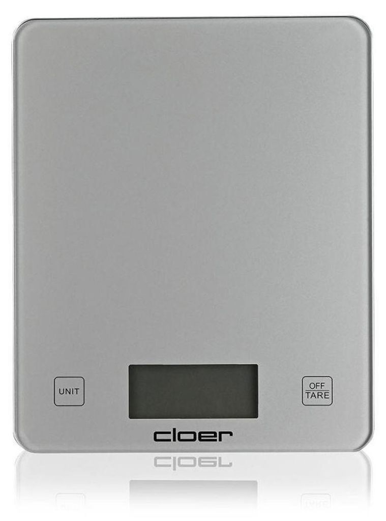 Cloer 6878, Báscula de cocina electrónica, 10 kg, precisión Imagen del producto 