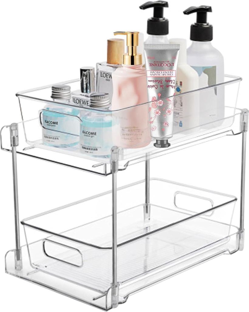 Multifunktionaler Schrankorganizer mit Schubladen für Küche und Kosmetik