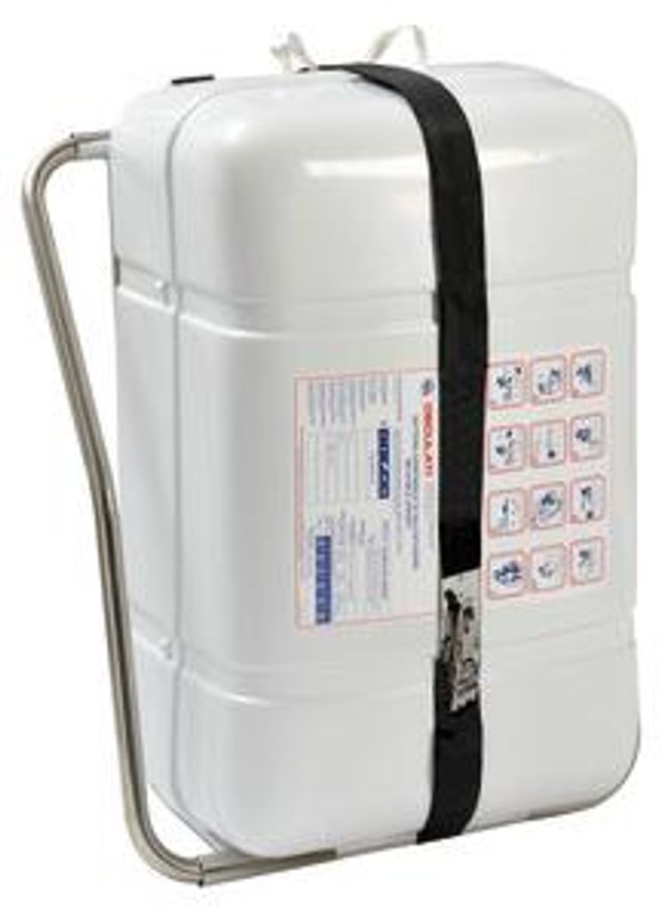 Vertikaler Rettungsinselhalter AISI 316 Osculati 22.700.01 Produktbild 