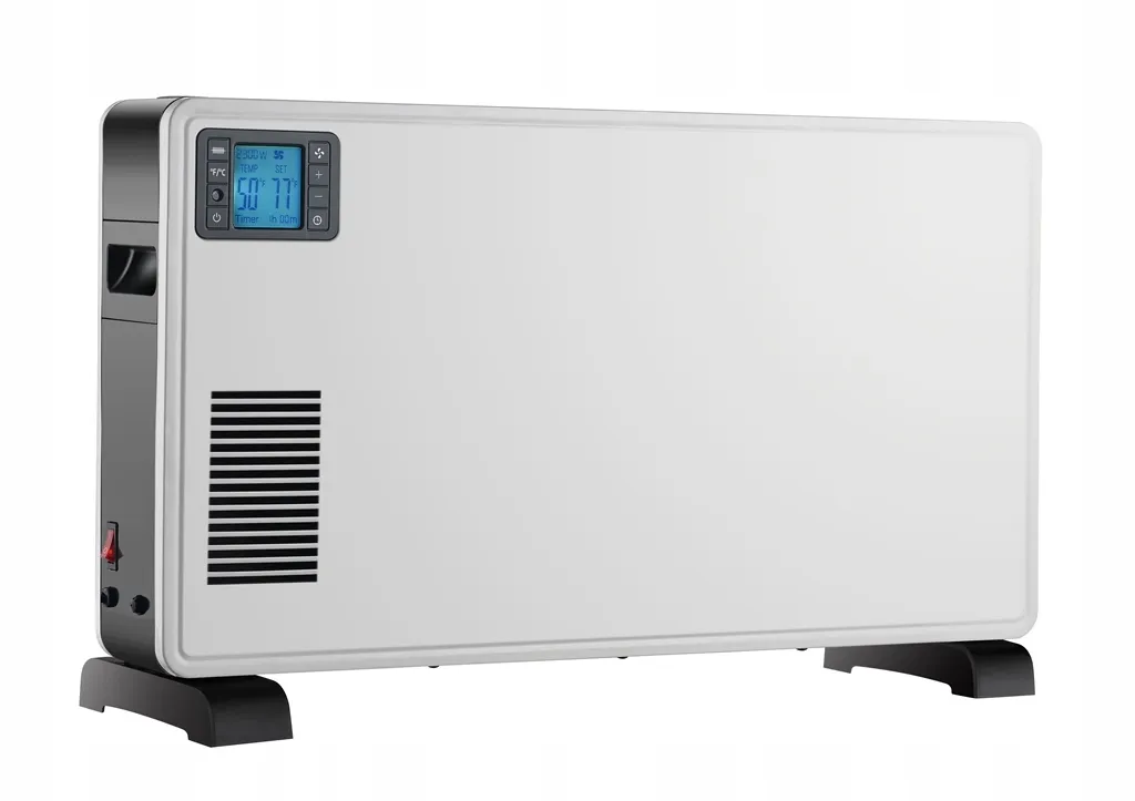 Chauffage électrique à convecteur 2300W mobile avec thermostat précis