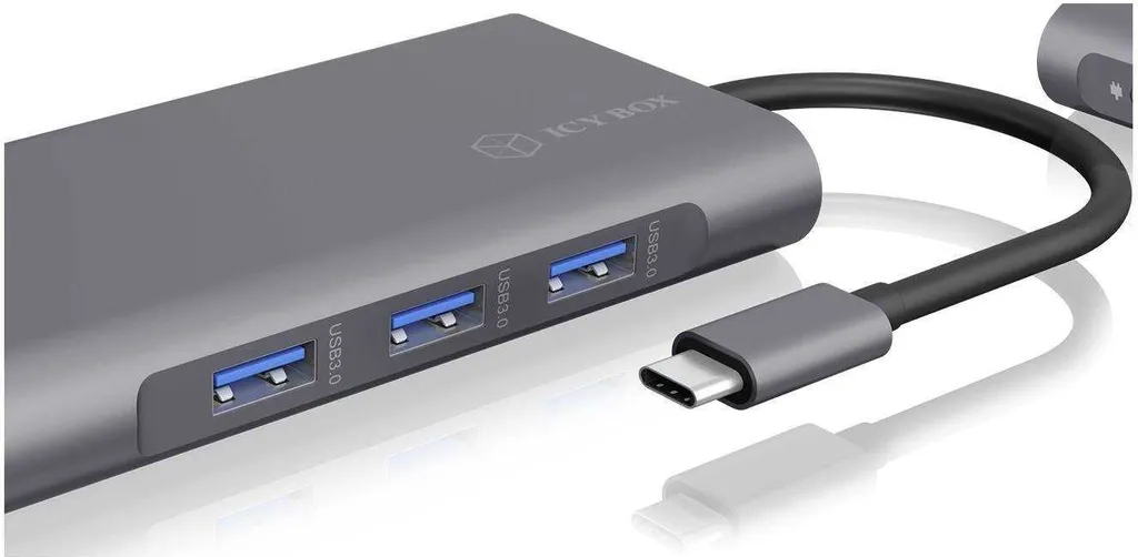 Station d'accueil USB Type-C RAIDSONIC ICY BOX double écran - 8