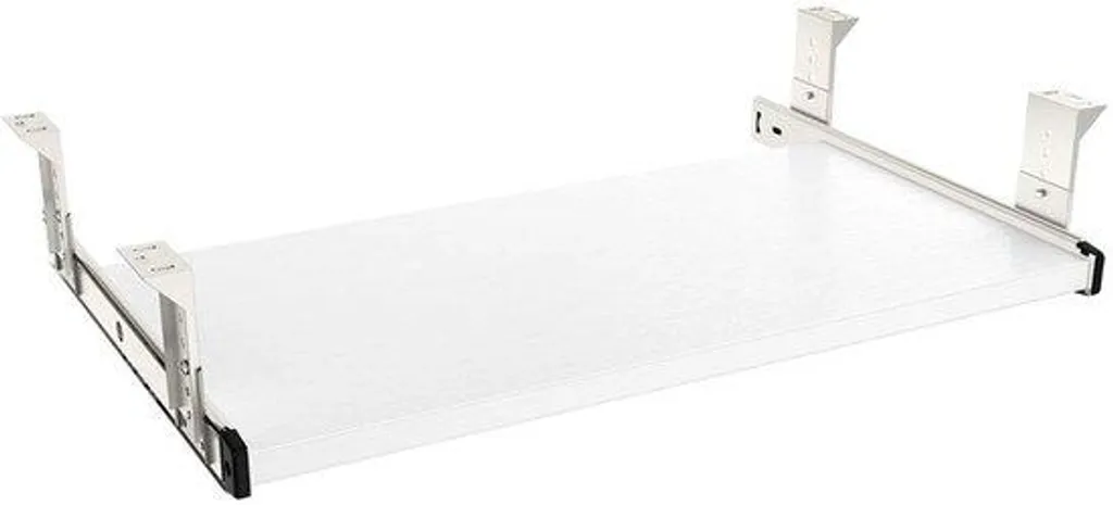 Organisateur de câbles blanc 53 cm - Support de rangement tiroir