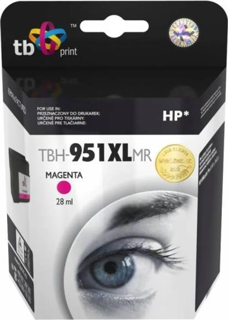 HP 951XL Magenta Rigenerata Eco-Sostenibile TB Print per OfficeJet Pro