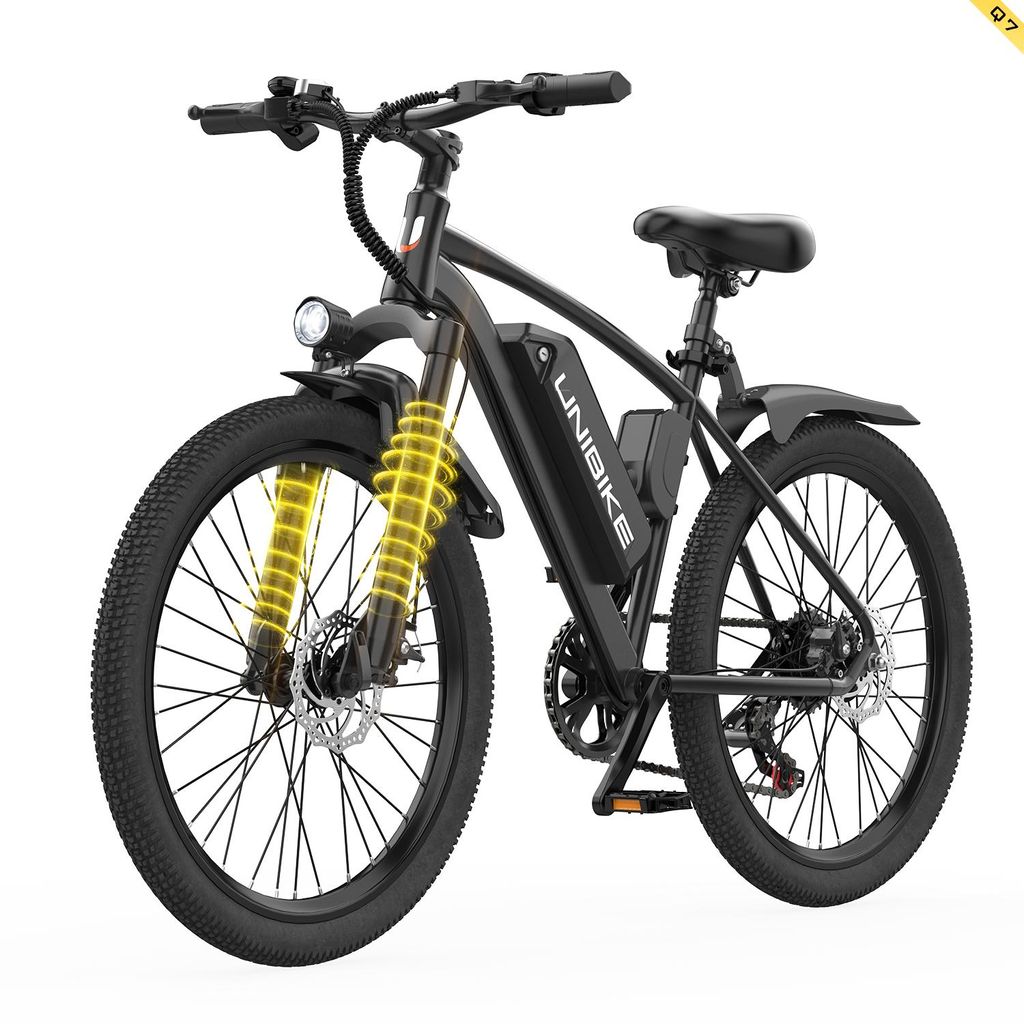 Q7 Elektro‑Mountainbike für Erwachsene, 250W, 25 km/h, Produktbild 