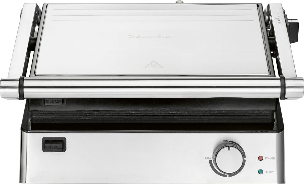 Silvercrest Kontaktgrill SKGE 2000 D3/SOKGE 2000 D3 180° Produktbild 