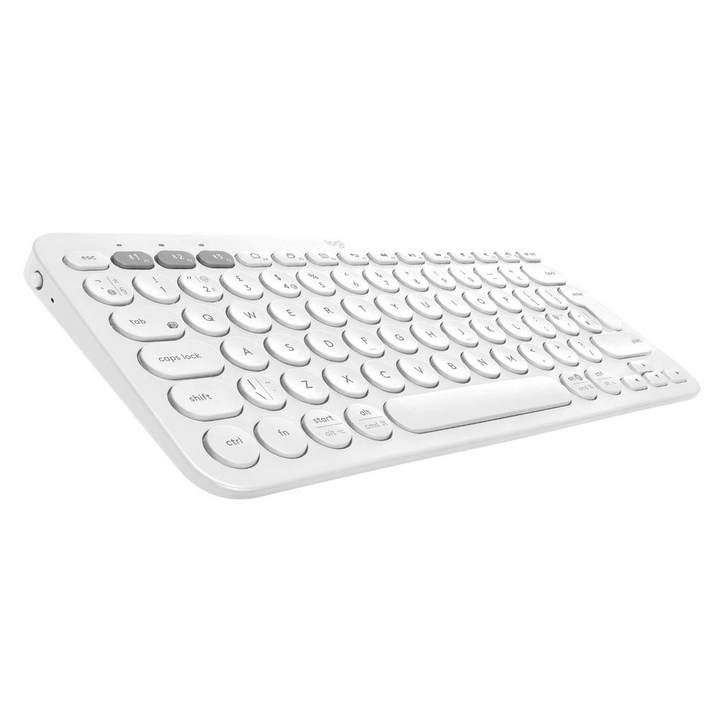 Logitech K380 Kabellose Bluetooth-Tastatur, Multi-Device & Easy-Switch Feature, Windows- und Apple-Shortcuts, PC/Mac/Tablet/Handy/Apple iOS+TV, US ...