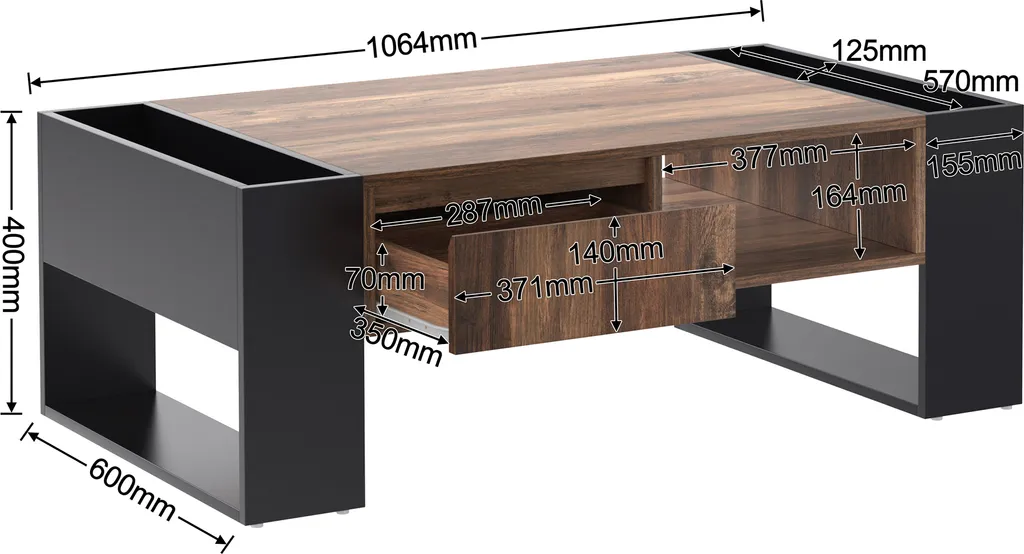 Table basse de salon idéale pour organiser les petits espaces