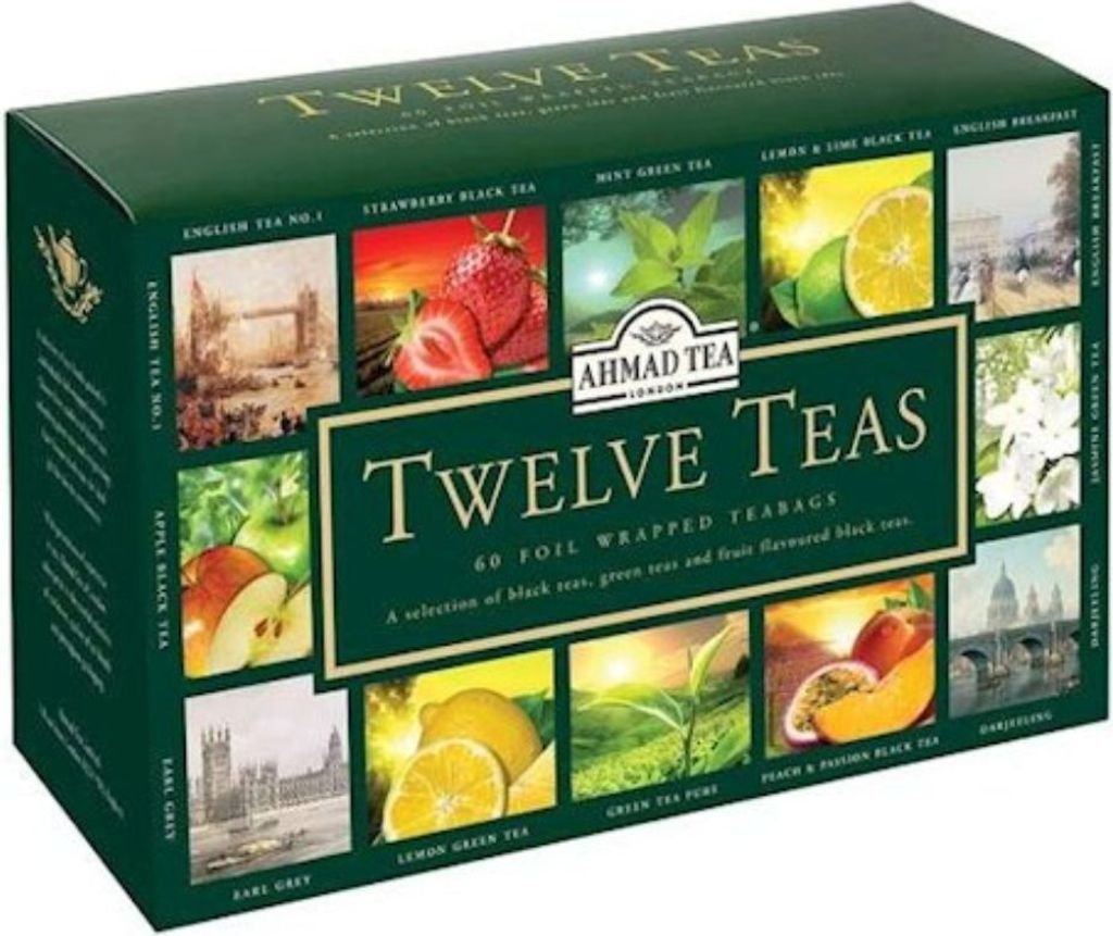 Ahmad Tea- Twelve Tea 12 Sorten 60St Produktbild 