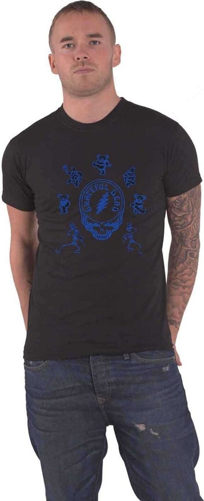 Grateful Dead - "Dead Egyptian" T-Shirt für Herren/Damen Uni RO3706 (S) (Schwarz)