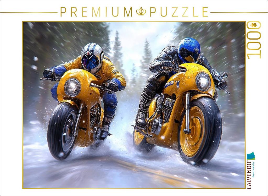 CALVENDO Puzzle Zukunft? Ich sitz schon drauf! | 1000 Teile Lege-Größe 64x48cm Foto-Puzzle für glückliche Stunden
