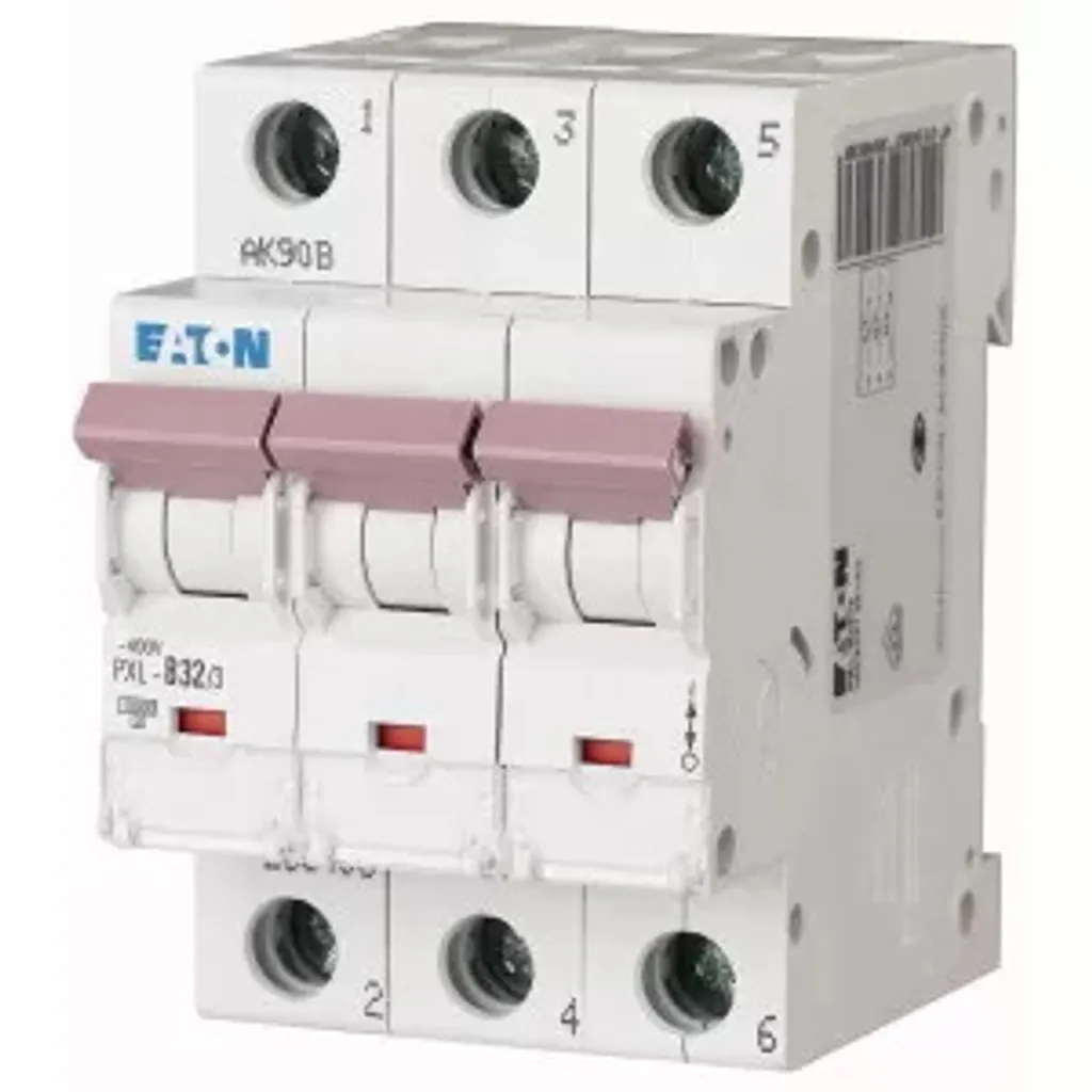 Interrupteur de Protection LS Eaton Electric avec Porte-étiquette Blanc