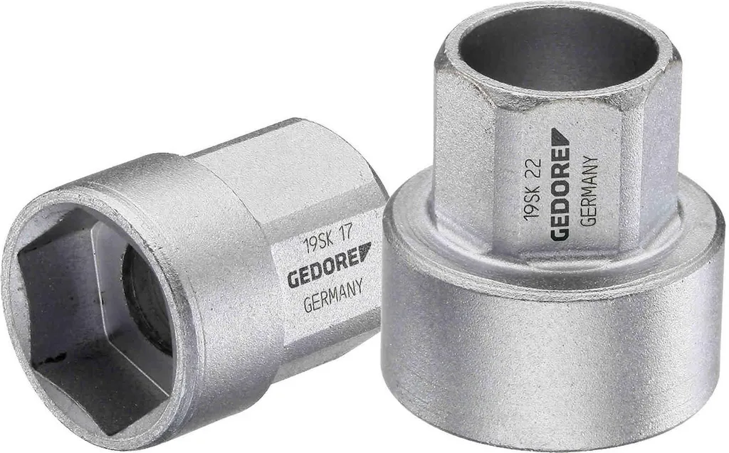 Gedore 2225891 Bussola 15mm 1/2" Serie 19 SK | Acciaio 42CrMo4