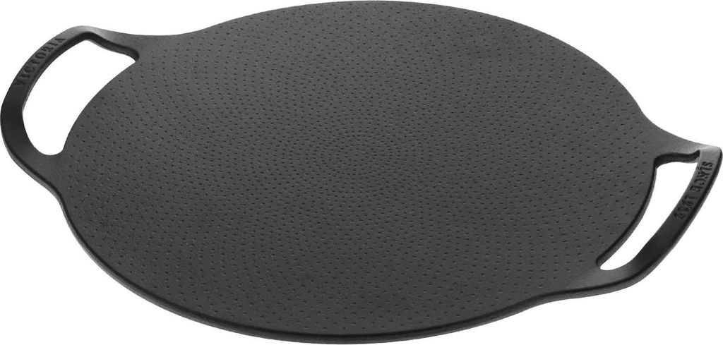 Victoria 34474 Plaque grill en fonte pour pizza, poêle 38cm Image du produit 