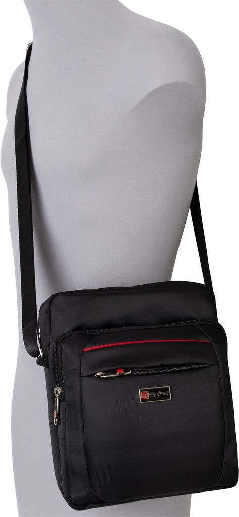 Bag Street Herrentasche Flugbegleiter Schultertasche Produktbild 6