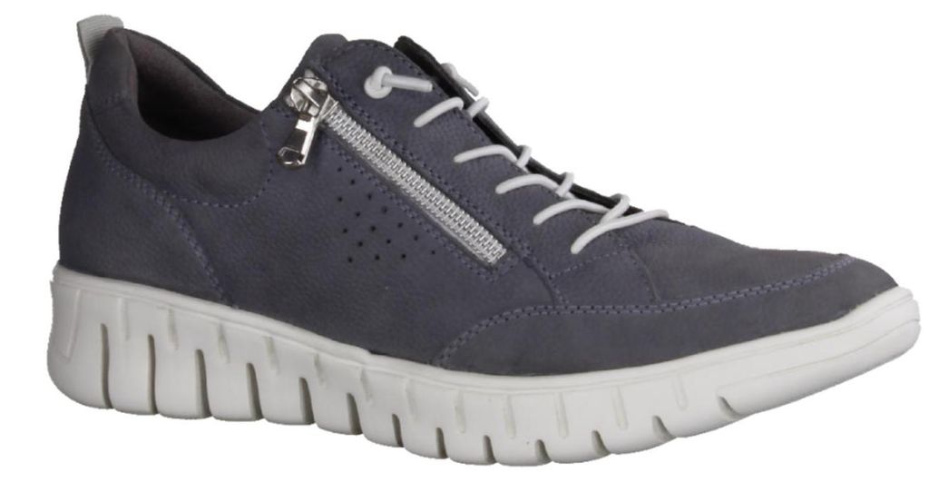 Waldläufer H--Birdy: scarpe sportive stringate, blu, taglia Immagine del prodotto 