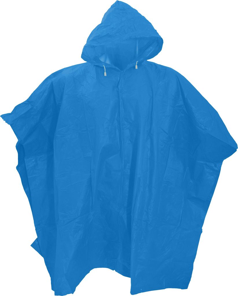Splashmacs Uni Regenponcho / Regenschutz, besonders leicht PC123 (Einheitsgröße) (Saphirblau)